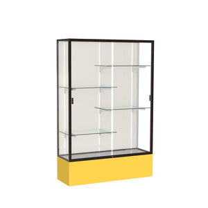 Spirit Series Floor Display Case, 48"W x 72"H x 16"D