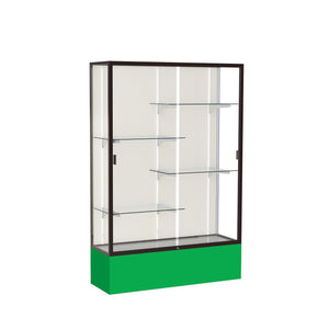 Spirit Series Floor Display Case, 48"W x 72"H x 16"D
