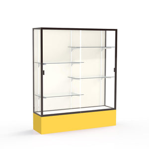 Spirit Series Floor Display Case, 60"W x 72"H x 16"D
