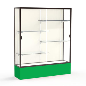 Spirit Series Floor Display Case, 60"W x 72"H x 16"D