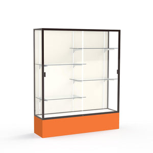 Spirit Series Floor Display Case, 60"W x 72"H x 16"D