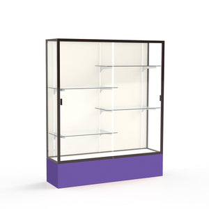 Spirit Series Floor Display Case, 60"W x 72"H x 16"D