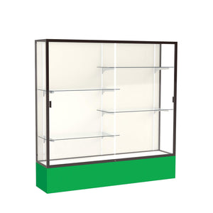 Spirit Series Floor Display Case, 72"W x 72"H x 16"D