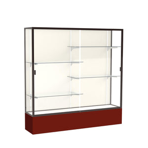 Spirit Series Floor Display Case, 72"W x 72"H x 16"D
