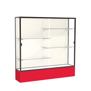 Spirit Series Floor Display Case, 72"W x 72"H x 16"D
