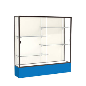 Spirit Series Floor Display Case, 72"W x 72"H x 16"D