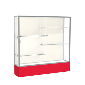 Spirit Series Floor Display Case, 72"W x 72"H x 16"D