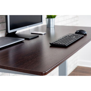High Speed Crank Adjustable Stand Up Desk, 60" W
