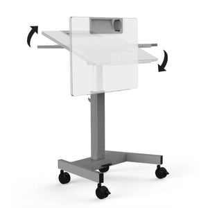 Pneumatic Adjustable Height Flip Top Student Desk/Nesting Desk