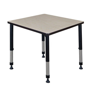 Kee 30" Square Height Adjustable Classroom Activity Table