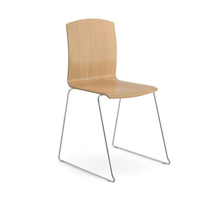 Trinity All Wood Stacking Chair, Beech Wood, FREE SHIPPING