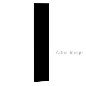 Vertical Front Fillers for Designer Wood Lockers, 72" High-Lockers-15"-Black-