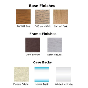 Reliant Series Floor Display Case, 48"W x 72"H x 16"D