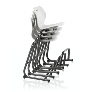 KI Intellect Wave Café Stool, 24" Seat Height, FREE SHIPPING
