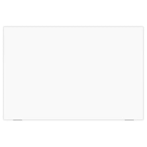 60"W x 40"H Magnetic Wall-Mounted Glass Board