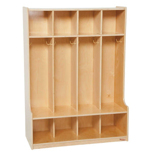 4 Section Seat Locker