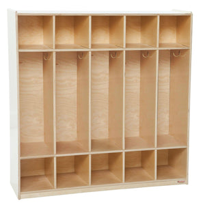 5 Section Locker