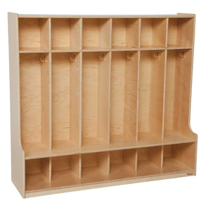 6 Section Seat Locker
