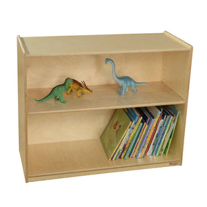 Wood Designs Bookshelf with Adjustable Shelves, 29-1/16"H-Pre-School Furniture-