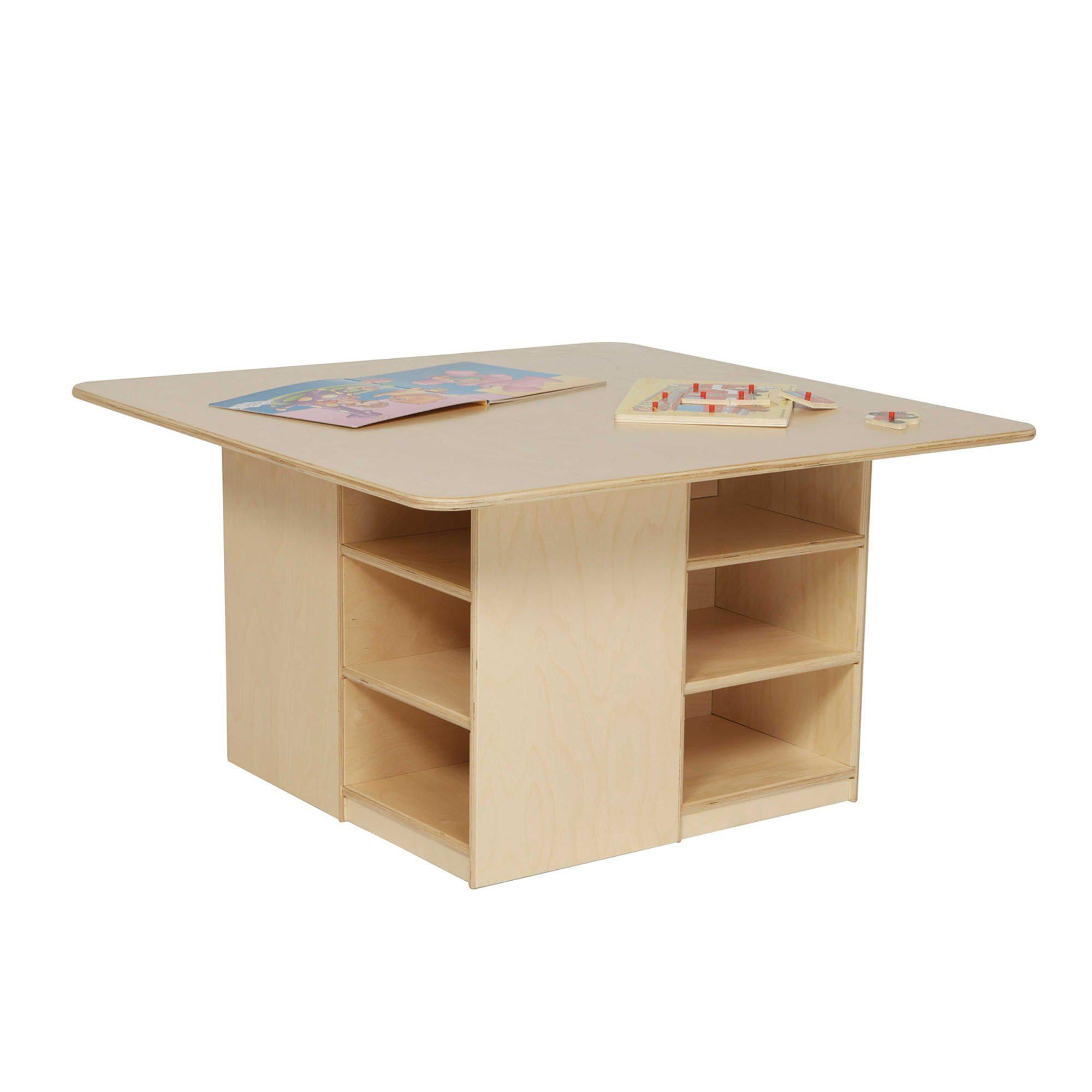 Cubby Table without Trays