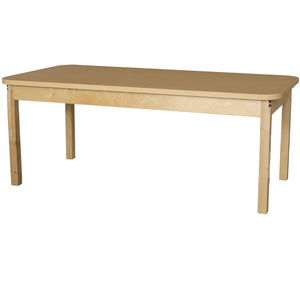 Wood Designs High Pressure Laminate Activity Tables-Tables-30" x 60" Rectangle-16" Fixed-