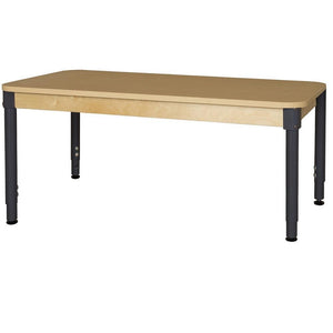 Wood Designs High Pressure Laminate Activity Tables-Tables-30" x 60" Rectangle-18" - 29" Adjustable-