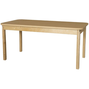 Wood Designs High Pressure Laminate Activity Tables-Tables-30" x 60" Rectangle-26" Fixed-