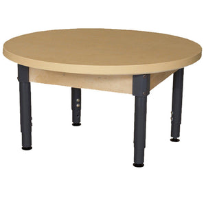 Wood Designs High Pressure Laminate Activity Tables-Tables-36" Round-12" - 17" Adjustable-