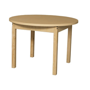 Wood Designs High Pressure Laminate Activity Tables-Tables-36" Round-24" Fixed-