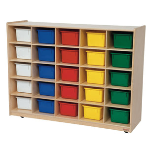 25 Tray Storage with Assorted Trays