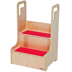 Step-Up-N-Wash with Red Treads