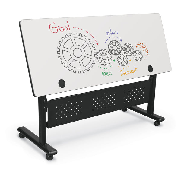 MG Series Adjustable Height Activity Table with White Dry Erase Marker -  NextGen Furniture, Inc.