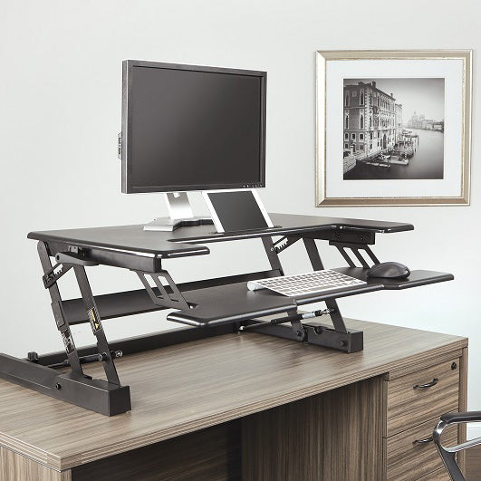 Fancierstudio Riser Desk Standing Desk - ASU Catholic Newman