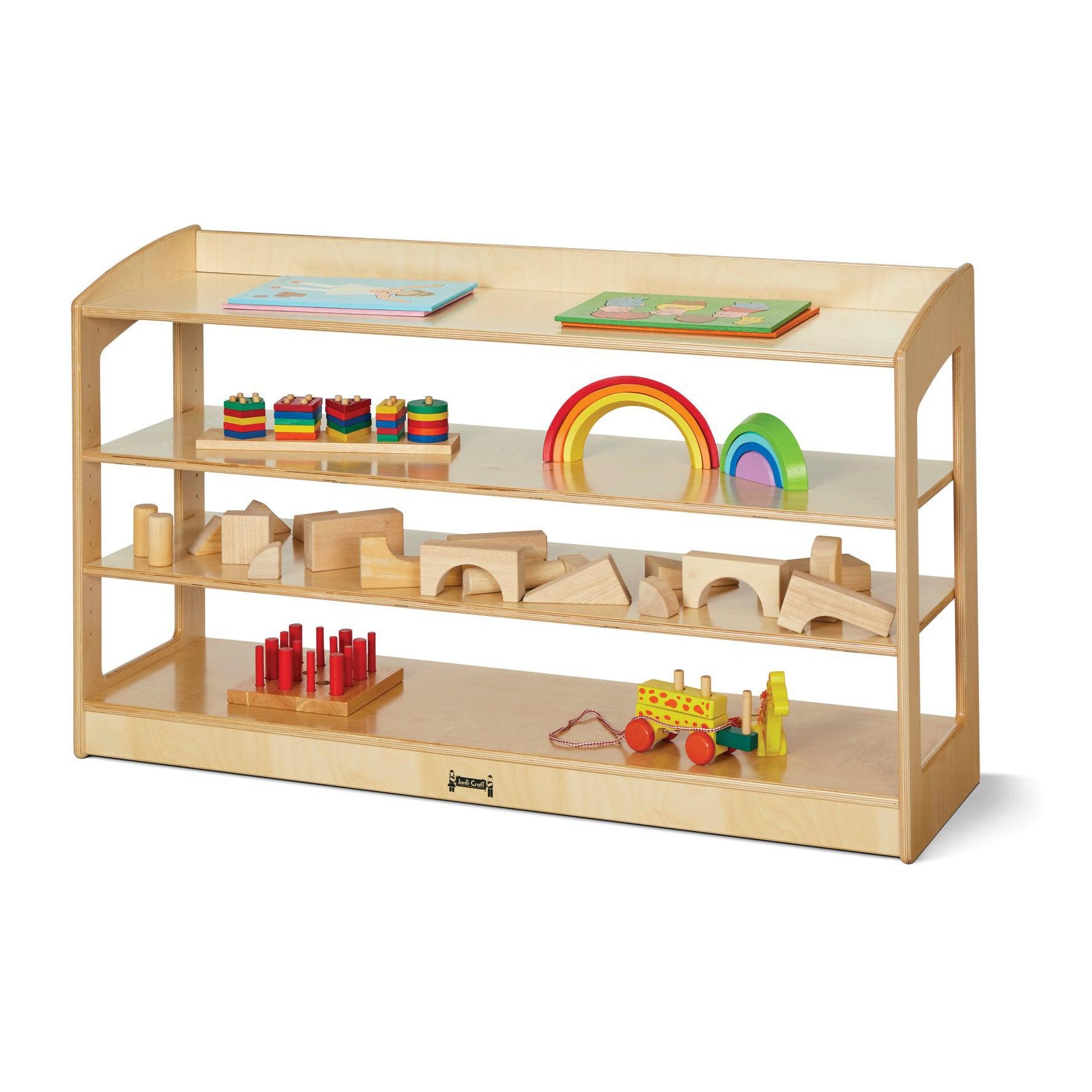 Jonti-Craft® Ridgetop Storage, Open View (No Back)