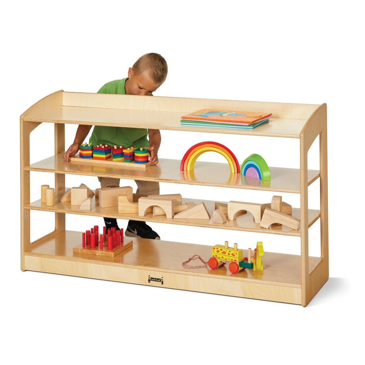 Jonti-Craft® Ridgetop Storage, Open View (No Back)