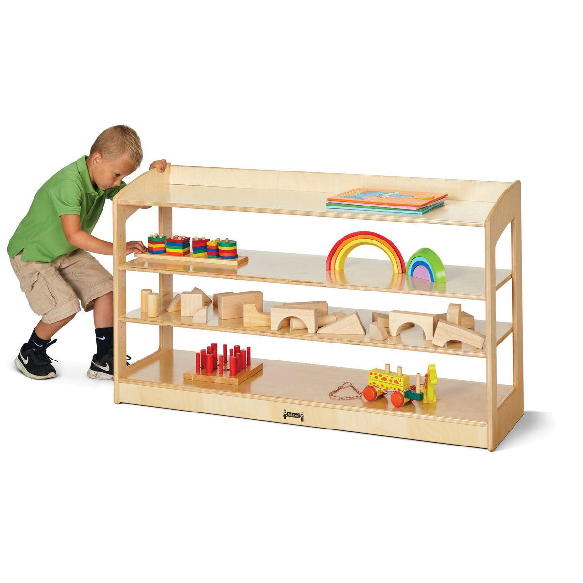 Jonti-Craft® Ridgetop Storage, Open View (No Back)