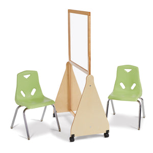 Jonti-Craft® See-Thru Small Mobile Space Divider