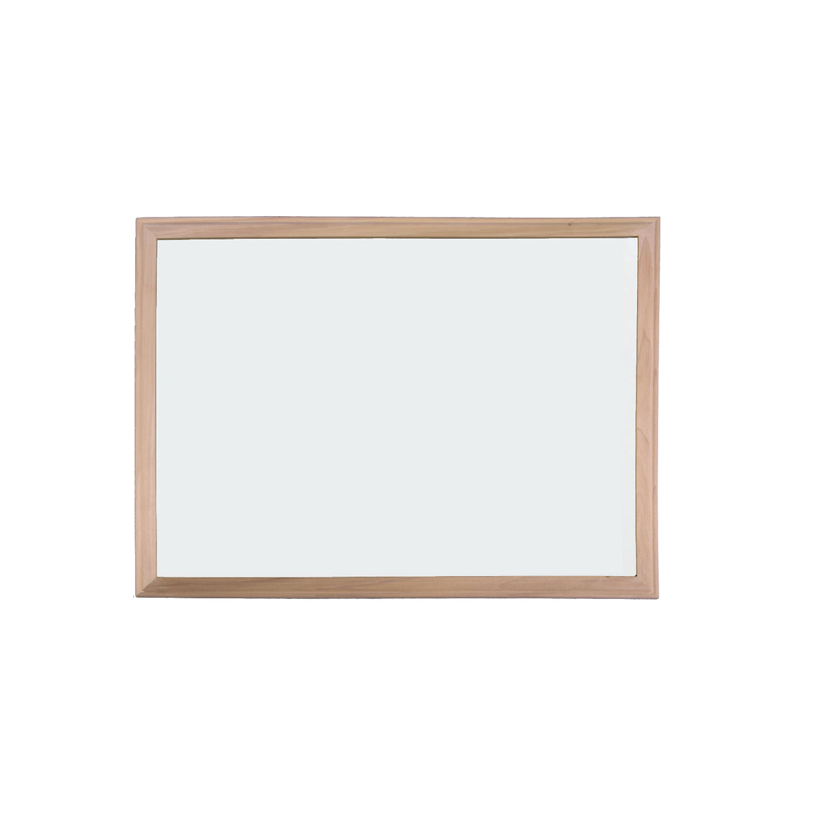 Flipside Products Magnetic Dry Erase Board, Wood Frame, 24" x 36"