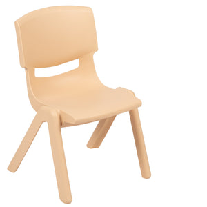 Nextgen Plastic School Stack Chair, 12" Seat Height