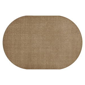 Carpets for Kids Mt. St. Helens Solids Carpet, 6' x 9' Oval