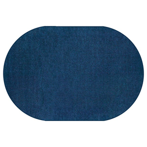 Carpets for Kids Mt. St. Helens Solids Carpet, 6' x 9' Oval