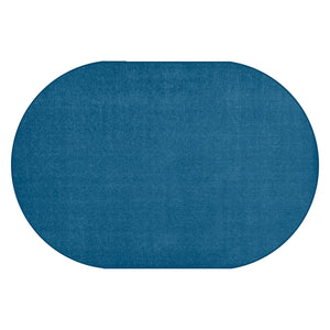 Carpets for Kids Mt. St. Helens Solids Carpet, 6' x 9' Oval