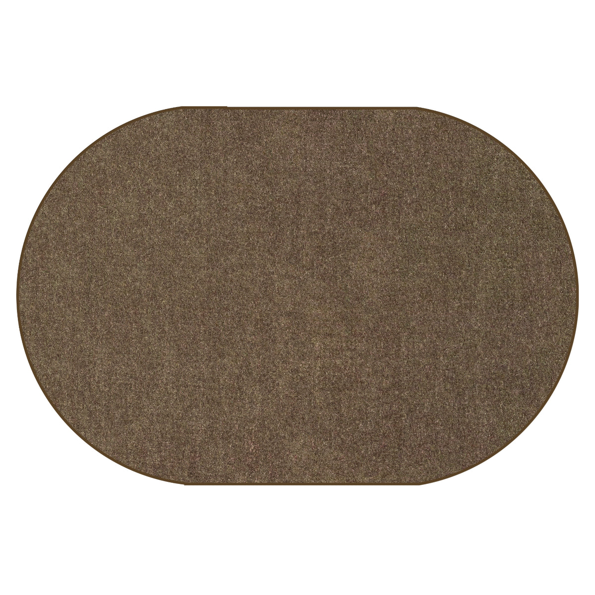 Carpets for Kids Mt. St. Helens Solids Carpet, 8'3" x 11'8" Oval
