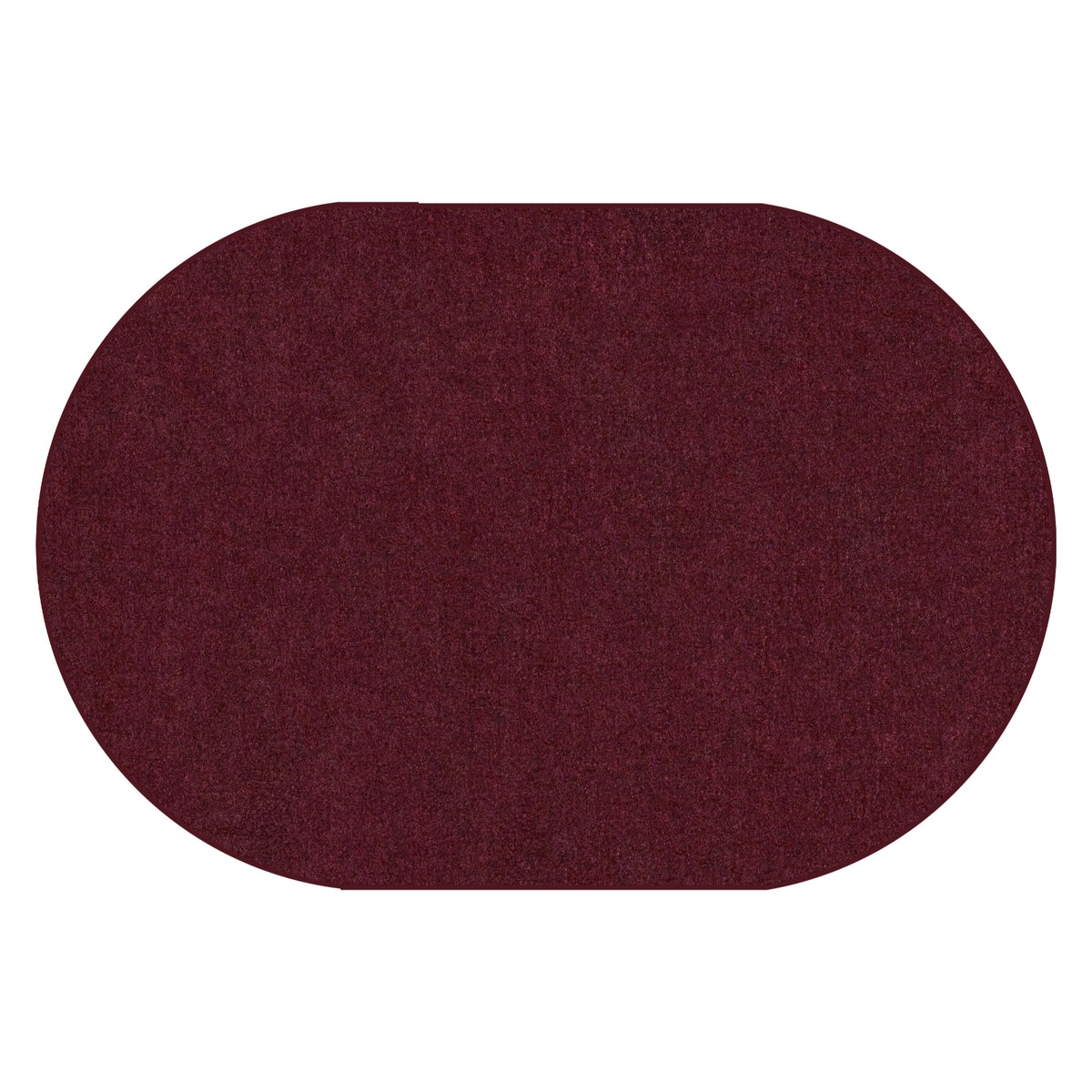 Carpets for Kids Mt. St. Helens Solids Carpet, 8'3" x 11'8" Oval