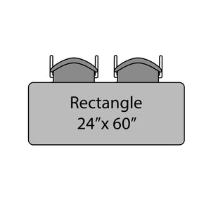 Premier Sitting Height Collaborative Classroom Table, 24" x 60" Rectangle