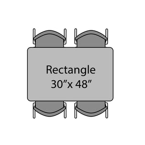 Marco Premier Sitting Height Collaborative Classroom Table, 30" x 48" Rectangle