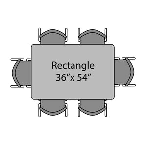 Premier Sitting Height Collaborative Classroom Table, 36" x 54" Rectangle