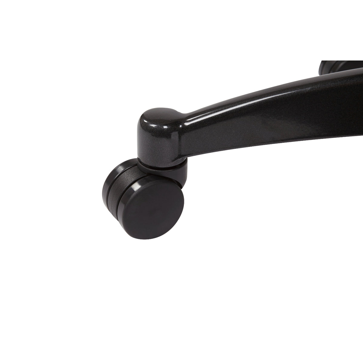 Breathable Mesh Back and Mesh Seat Manager's Chair with Adjustable Arms, Adjustable Lumbar and Industrial Steel Finish Base