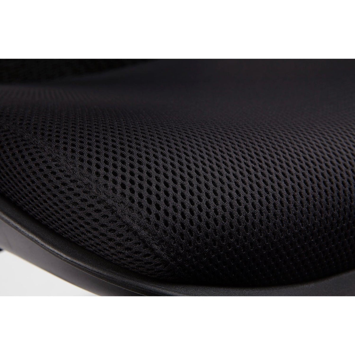 Breathable Mesh Back and Mesh Seat Manager's Chair with Adjustable Arms, Adjustable Lumbar and Industrial Steel Finish Base