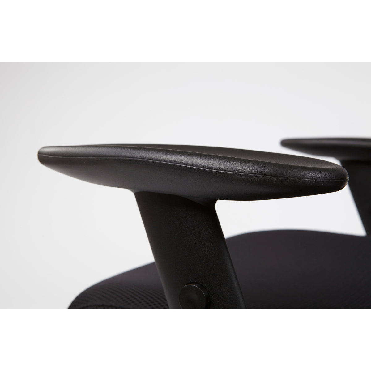 Breathable Mesh Back and Mesh Seat Manager's Chair with Adjustable Arms, Adjustable Lumbar and Industrial Steel Finish Base